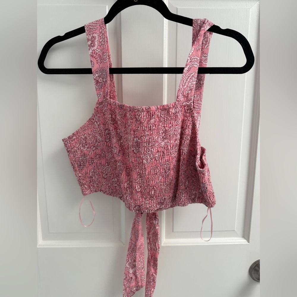 House of Harlow Tie Back Top